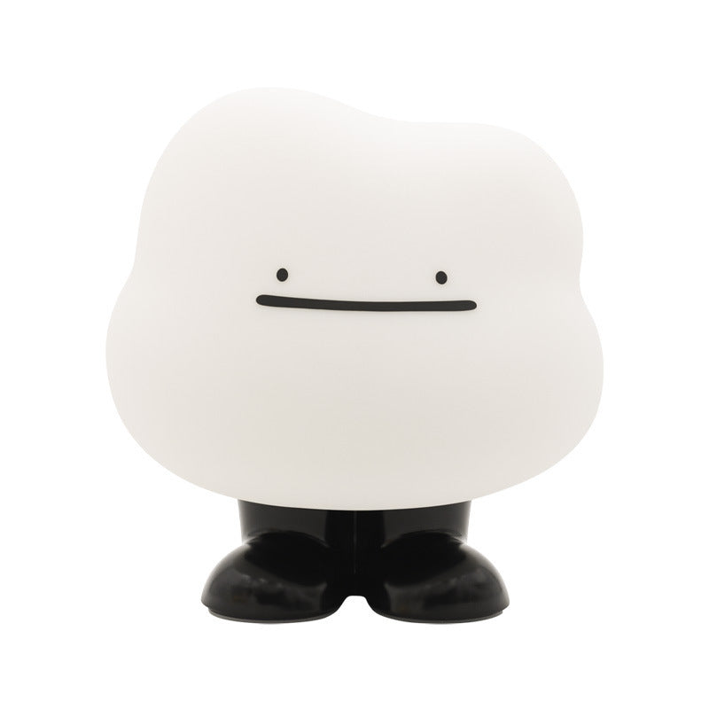 Cute Silicone Night Light – USB Rechargeable Creative Bedside Lamp