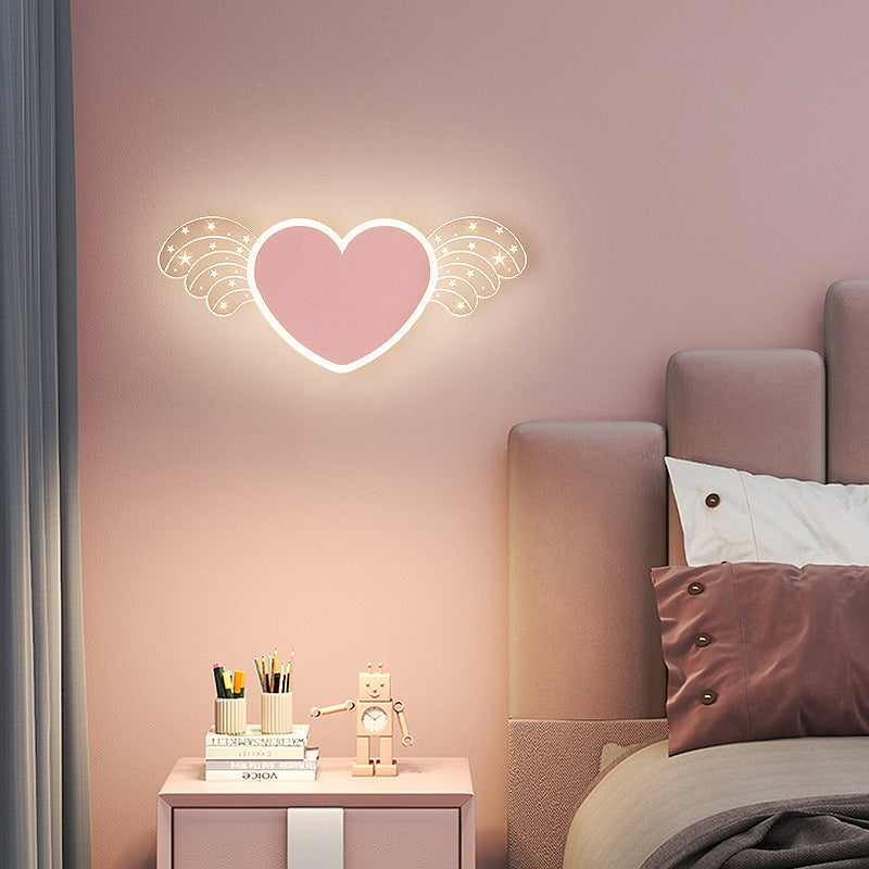 Children’s Room Cartoon LED Wall Lights – Creative Shapes Night Lamp