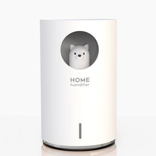 USB Mini Aroma Diffuser with LED Night Light | Cute Animal Humidifier for Bedroom & Home