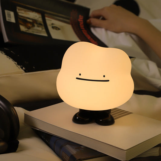 Cute Silicone Night Light – USB Rechargeable Creative Bedside Lamp