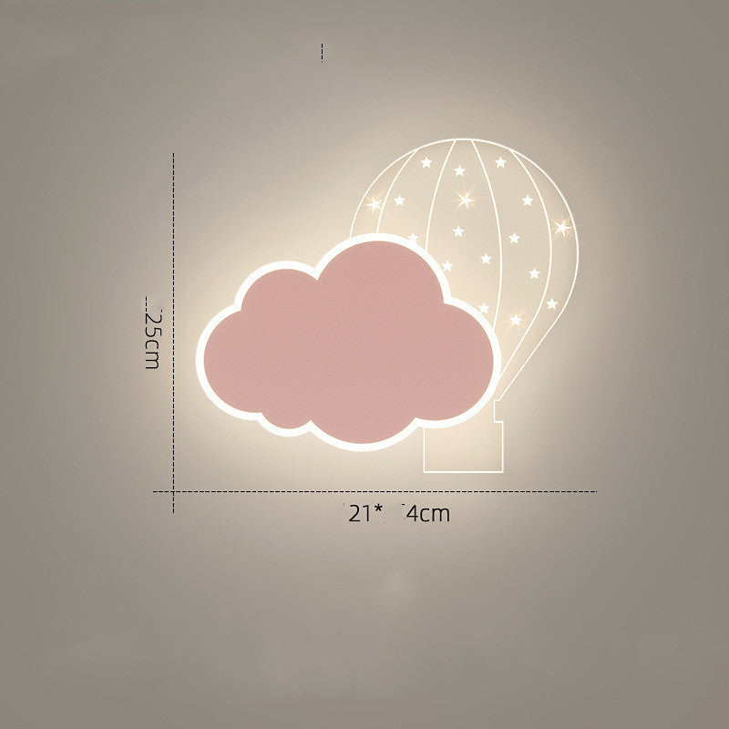 Children’s Room Cartoon LED Wall Lights – Creative Shapes Night Lamp