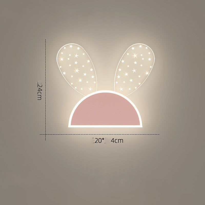 Children’s Room Cartoon LED Wall Lights – Creative Shapes Night Lamp