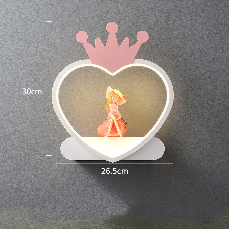 Children’s Room Cartoon LED Wall Lights – Creative Shapes Night Lamp